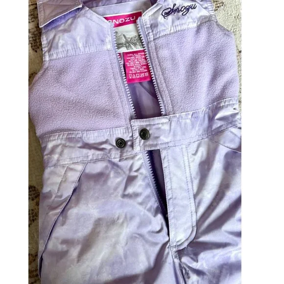 Snozu Kids' 2-piece Snowsuit, Purple size 2T - Picture 5 of 9